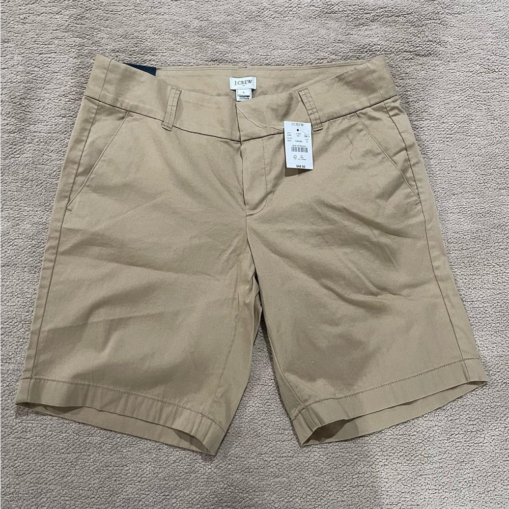 J. Crew Women's Khaki Bermuda Shorts
